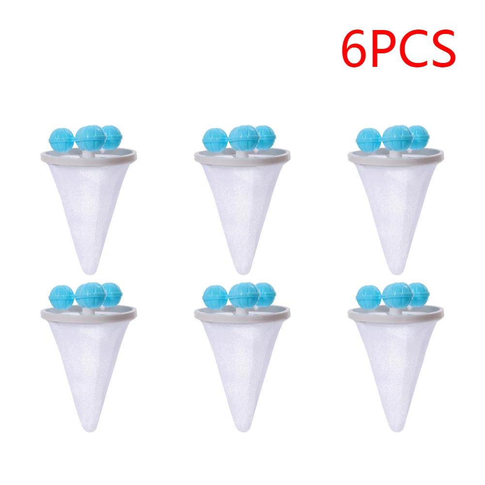 Laundry Ball Mesh Filter Bag Washing Machine Hair Removal Device Floating Pet Fur Catcher Laundry Hair Removal Cleaning Mesh Bag