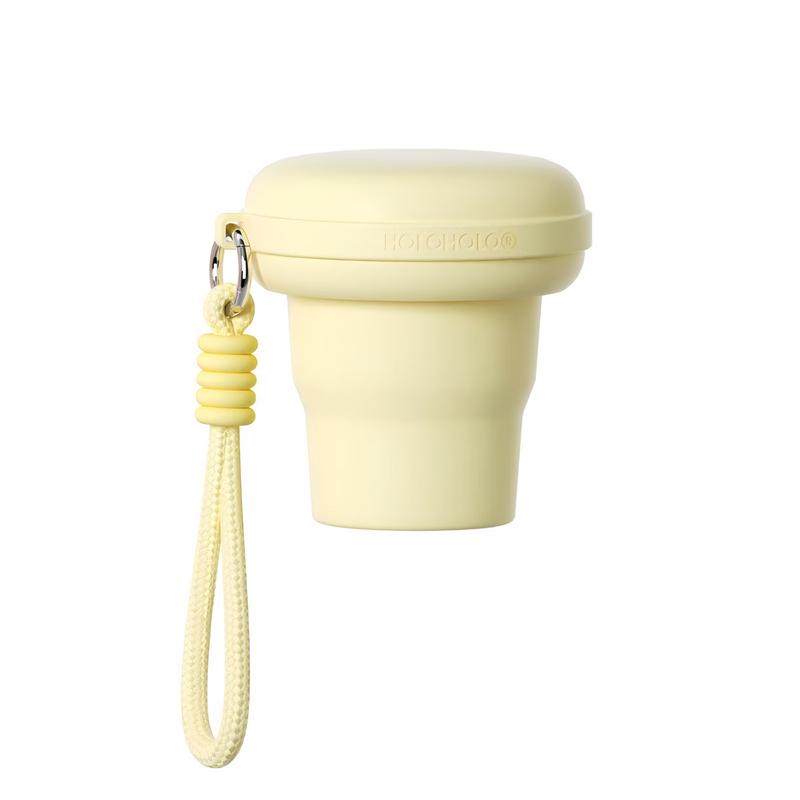 HOLOHOLO Складная силиконовая кружка-макарон 200 мл