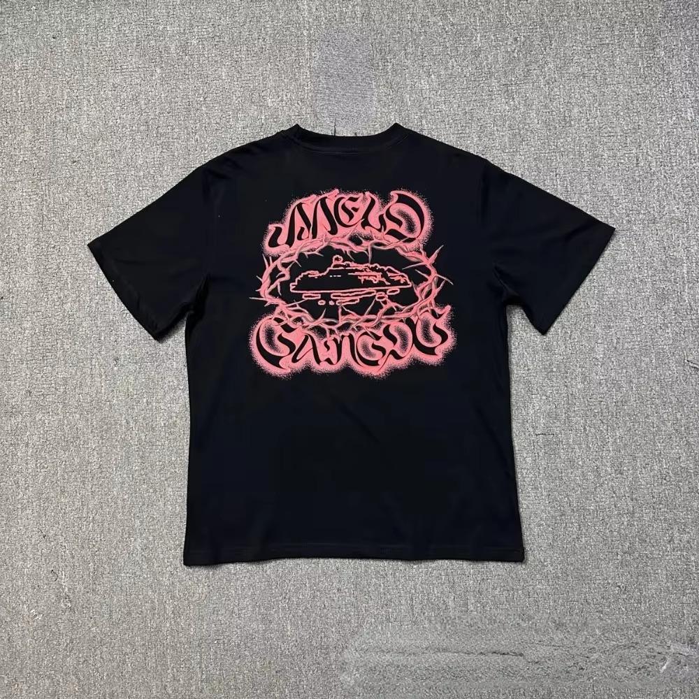 2024 Summer Men Women Trend Streetwear T-shirt Luxury Brand Short Sleeve Tshirt Clothes Designer Tee Hip Hop Tops Y2k T Shirt