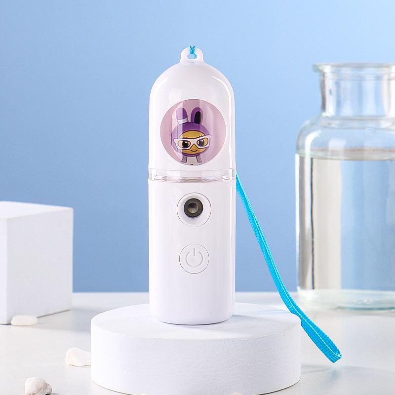 Portable Rechargeable Nano Spray Hydrator: Handheld Facial Steamer & Pet Disinfection Device