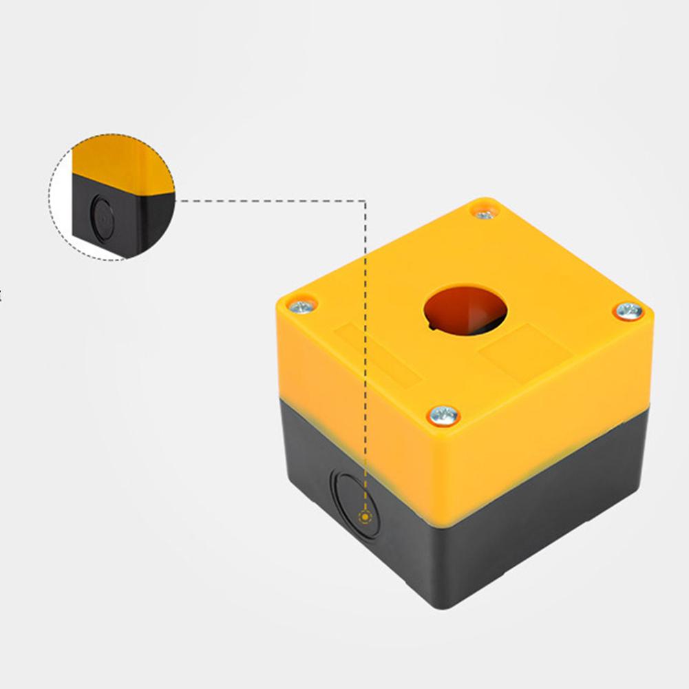 10A 1NC Latching Mushroom Head E-Stop Button for Industrial Machinery Control Panels and Safety-Critical Electrical Systems