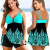 Nouveau Grande Taille Tankini Maillot De Bain Deux Pièces Maillot De Bain Imprimé Femmes Grand Monokini Maillot De Bain 2024 Maillot de bain D'été Maillot De Bain 5XL