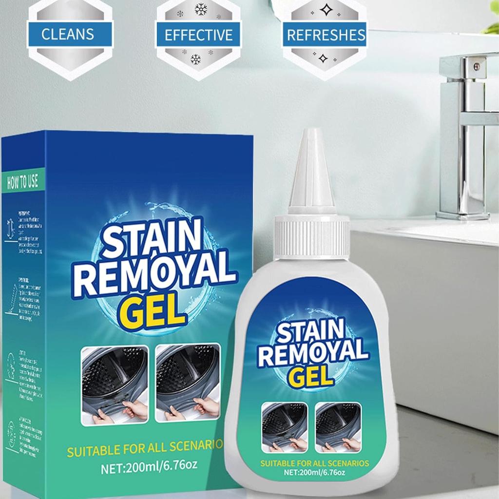 Multi-purpose Stain Remover Gel, Front-Loading Washing Machine Stain Remover, Suitable for Washing Machine Gasket Rubber Seal,Household Stain Remover
