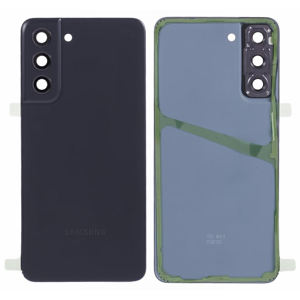 For Samsung Galaxy S21 FE 5G OEM Battery Housing with Adhesive Sticker+Camera Lens Cover