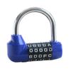 All Purpose Zinc Alloy U Combination Padlock 65x70x27mm Anti Theft Lock With Resettable Five Letter Code Bulk Supply