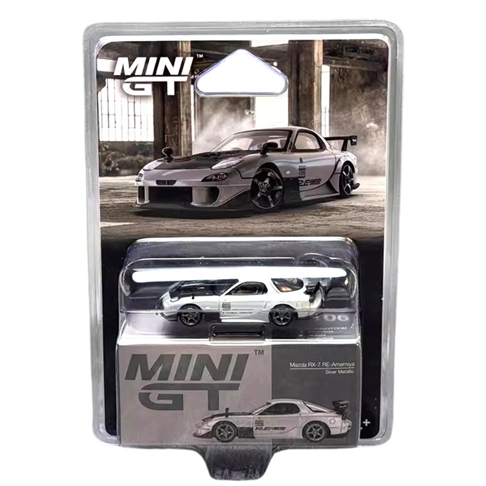 MINIGT In Stock 1:64 Hang Card Porsche McLaren Lamborghini BMW Diecast Car Model Collection Toys