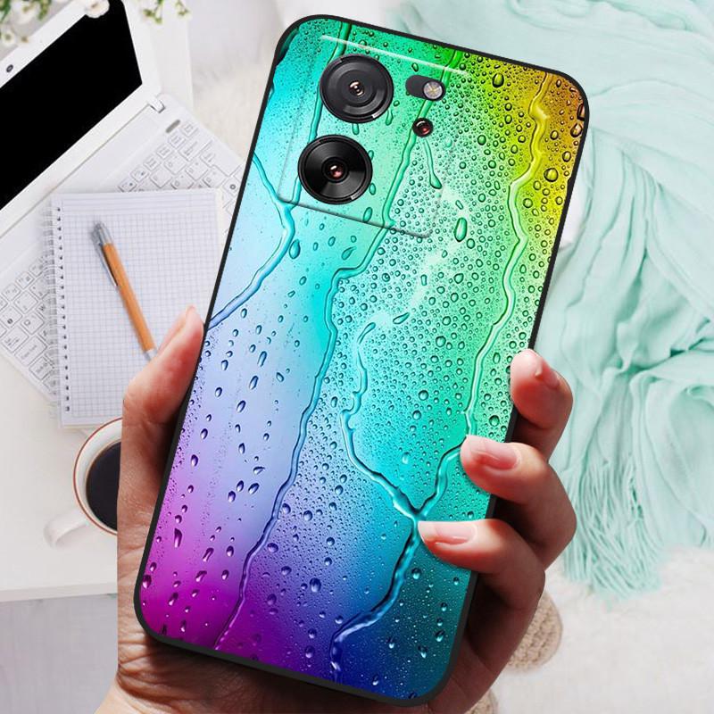 Für Xiaomi 13T Pro Hülle Marmor Handyhülle Weiches Silikon Stoßfestes TPU Funda Für Xiaomi 13T 5G Capa Niedlicher Druck Schutz