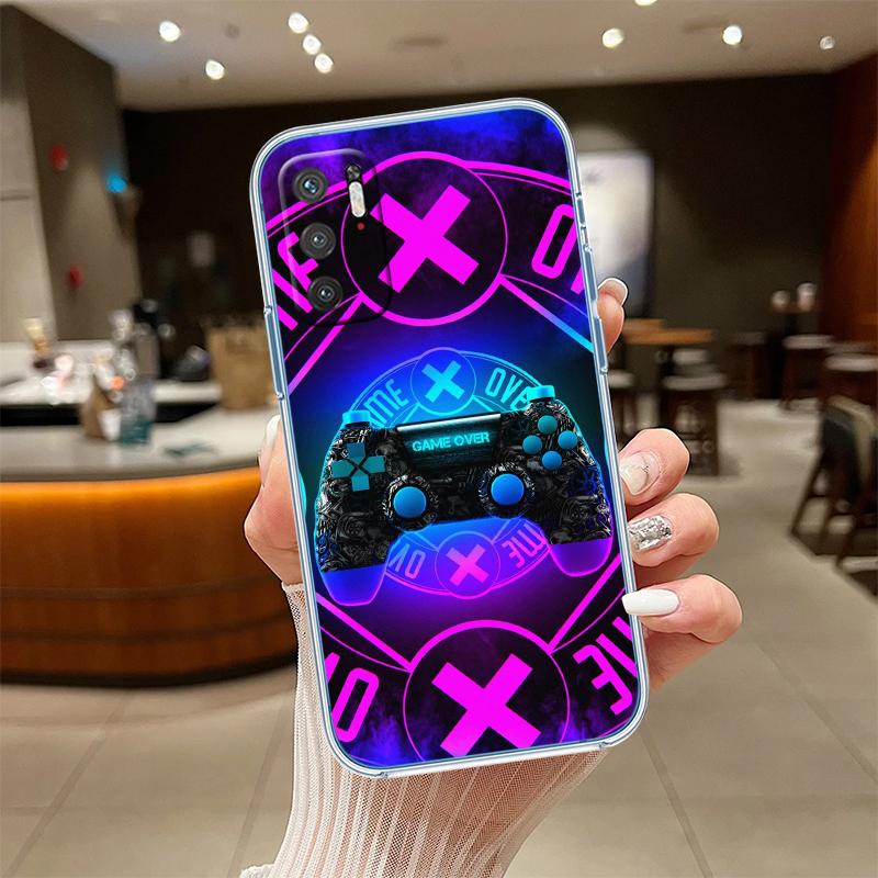 RE32 Game Over Transparent Phone Case for LG K22 K30 K40 K40S K41 K42 K50 K50S K51 K51S K52 K61 K62 K71 K92 Q60 Q61 V40 V50 V60
