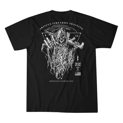 Novelty Grim Reaper Firearms Training Tactical T-Shirt 100% Cotton O-Neck Summer Short Sleeve Casual Mens T-shirt