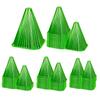 5/12/15/21/25/31 Pcs Garden Cloches for Plants Plant Bell Cover Bell Jar Cloches Protects Plants From Birds Frost Snails Etc