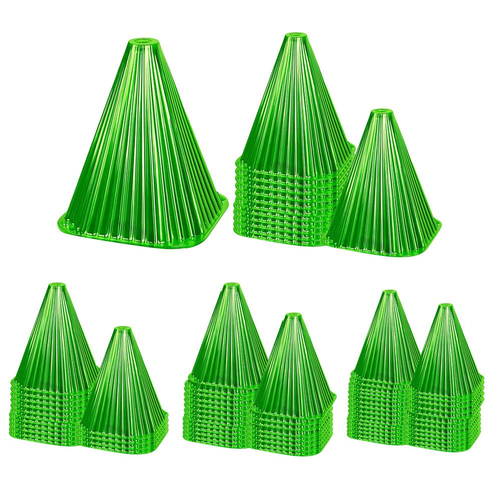 5/12/15/21/25/31 Pcs Garden Cloches for Plants Plant Bell Cover Bell Jar Cloches Protects Plants From Birds Frost Snails Etc