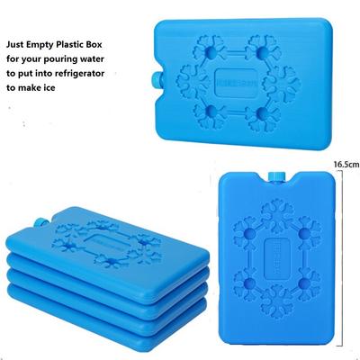 Empty Ice Packs for Lunch Box Reusable Ultra-Thin Freezer Packs Long-Lasting Cool Packs for Coolers Keep Food Fresh and Cold