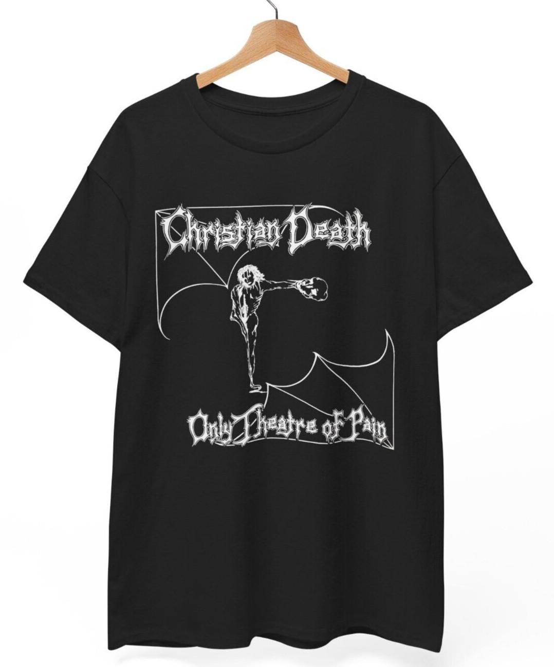 Christian Death   Only Theatre of Pain   Rozz Williams T-Shirt Mens Womens Tees Top, Unisex Tee 4XL