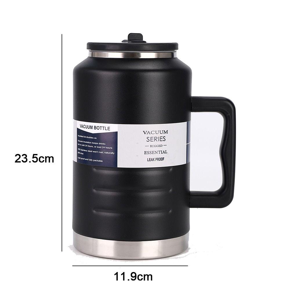 Isolierte Wasserflasche Verdickte Sportflaschen Tragbare Trinkflasche für Mann Frau