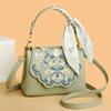 Bag Crossbody Bag, New High-end Women's Bag, Fashionable Retro Art, Chinese Style Embroidery Shoulder Bag