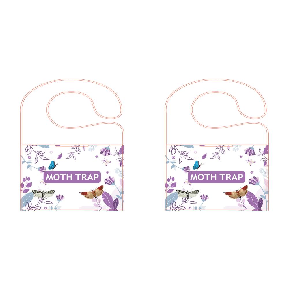 

5 шт. ловушки для моли с феромонами Prime Мощные ловушки для моли (фиолетовый)