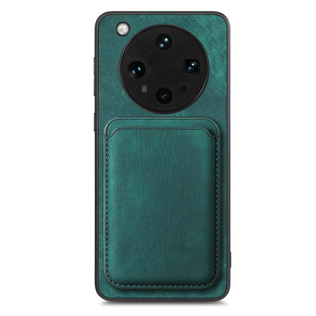 For Oppo Find X8 Ultra 5G Magnetic Case Leather Back Cover with Detachable Card Holder