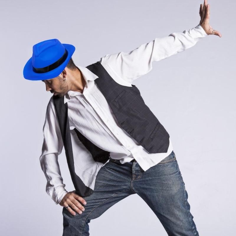 Cappelli Homburg Cowboy Solidi Cintura per Cappello in Plastica per Donna Uomo Oggetti di Scena per Foto Western per Spettacolo Teatrale Unisex Indossare Copricapo