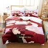 Beast Tamer Bedding Set Single Twin Full Queen King Size Bed Set Adult Kid Bedroom Duvetcover Sets 3D Anime Bed Sheet Set