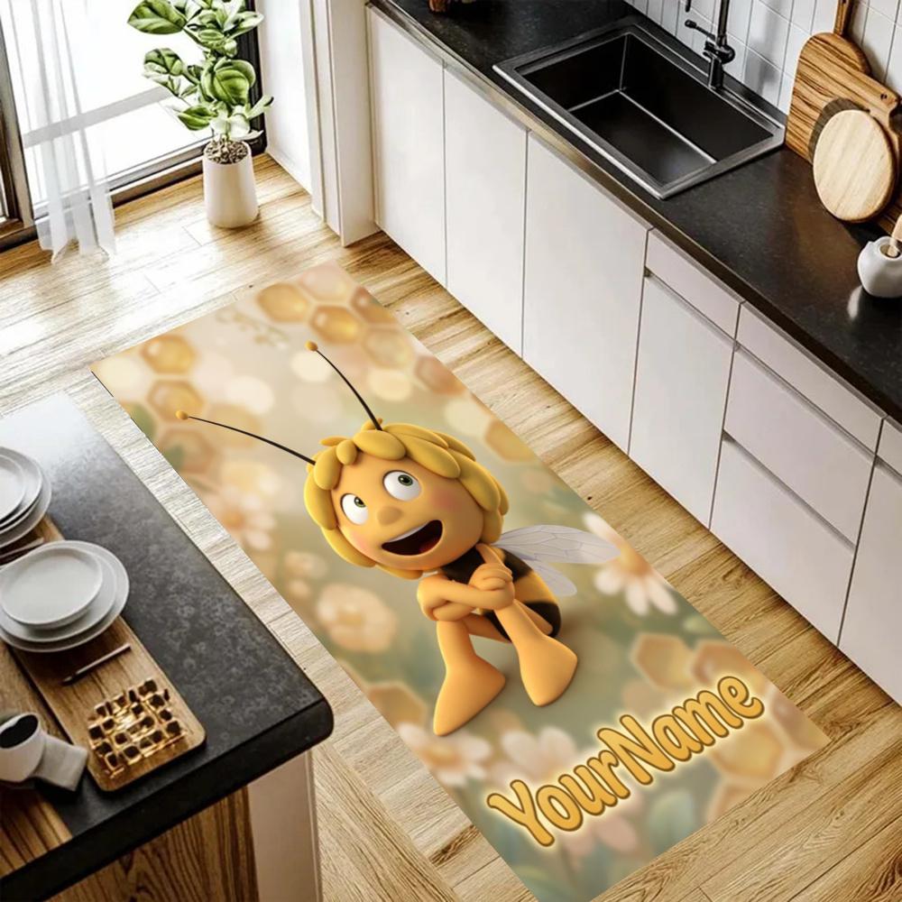 Biene Maja Customize Your Name Kitchen Rug Runner Rug Laundry Mat Hallway Entryway The Best Gift Choice