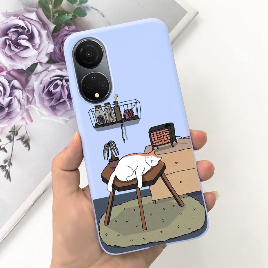 For Honor X7 X7a X7b Case Cute Astronsauts Cartoon Cover Soft TPU Phone Case For Honor X7a X 7 b HonorX7 HonorX7a HonorX7b Shell