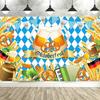 Beer Festival Garden Theme Party Banner Backdrop Beer Festival Table Outdoor Home Party Decoration Photography Backdrop Props