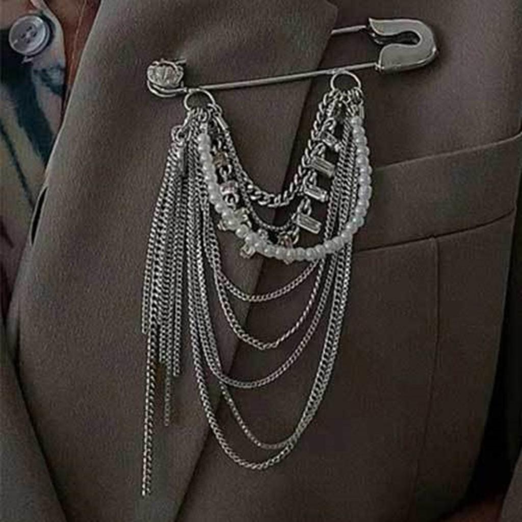 Legierung Brosche Elegante Korsagen Nadel Zarte Quasten Brosche Brautkleid Accessoire Perfekt für Mode Frauen Mädchen