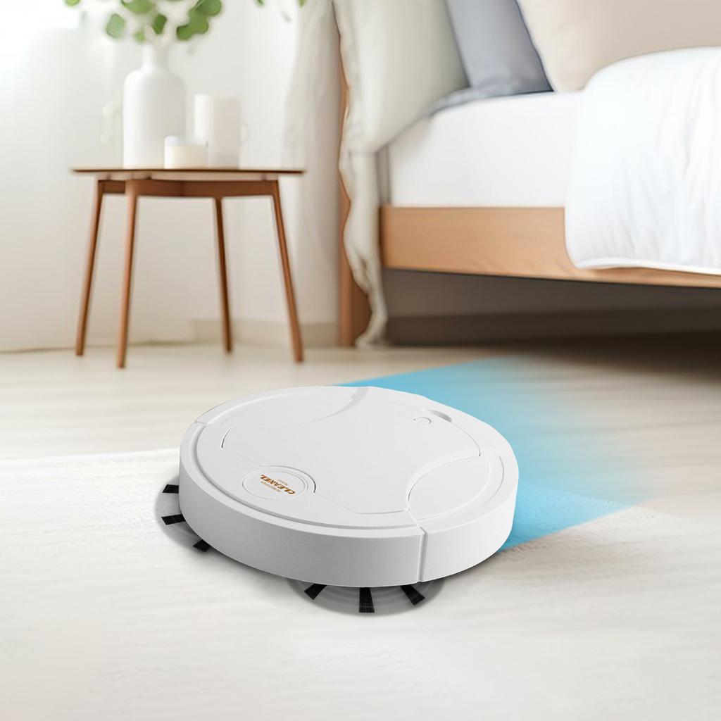 Robot barredor inteligente, totalmente automático, barre y arrastra, con carga USB integrada, aspiradora para el hogar Star Treasure