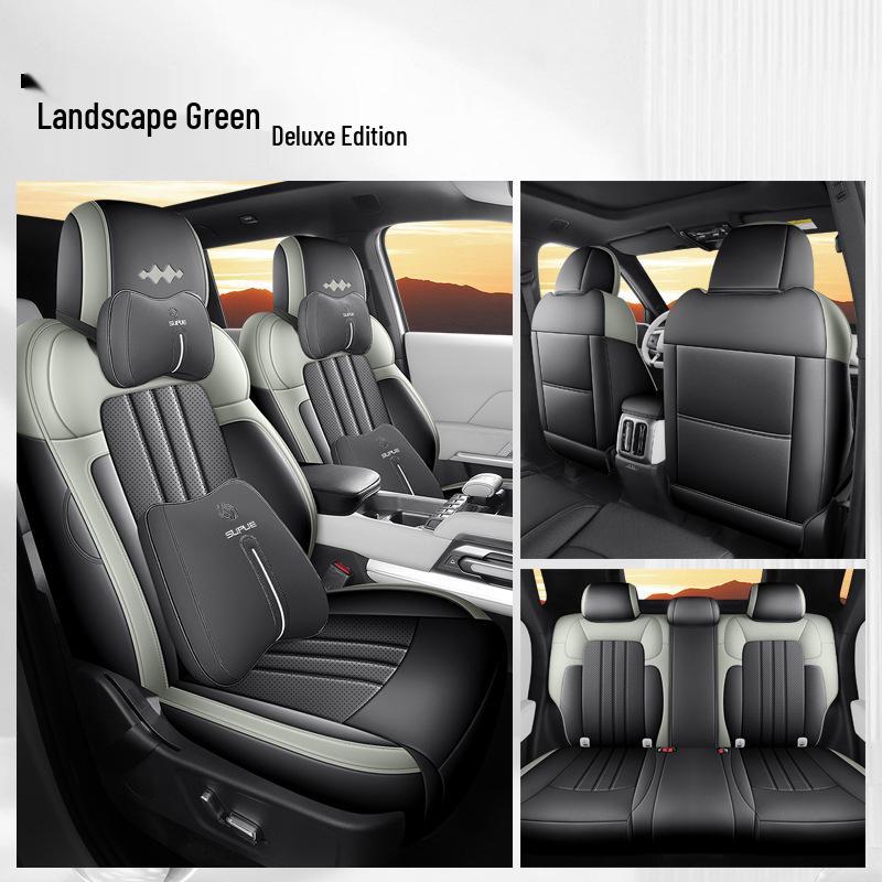 2025 Fangchengbao Ti7 Full-Coverage Breathable Leather Car Seat Cushion