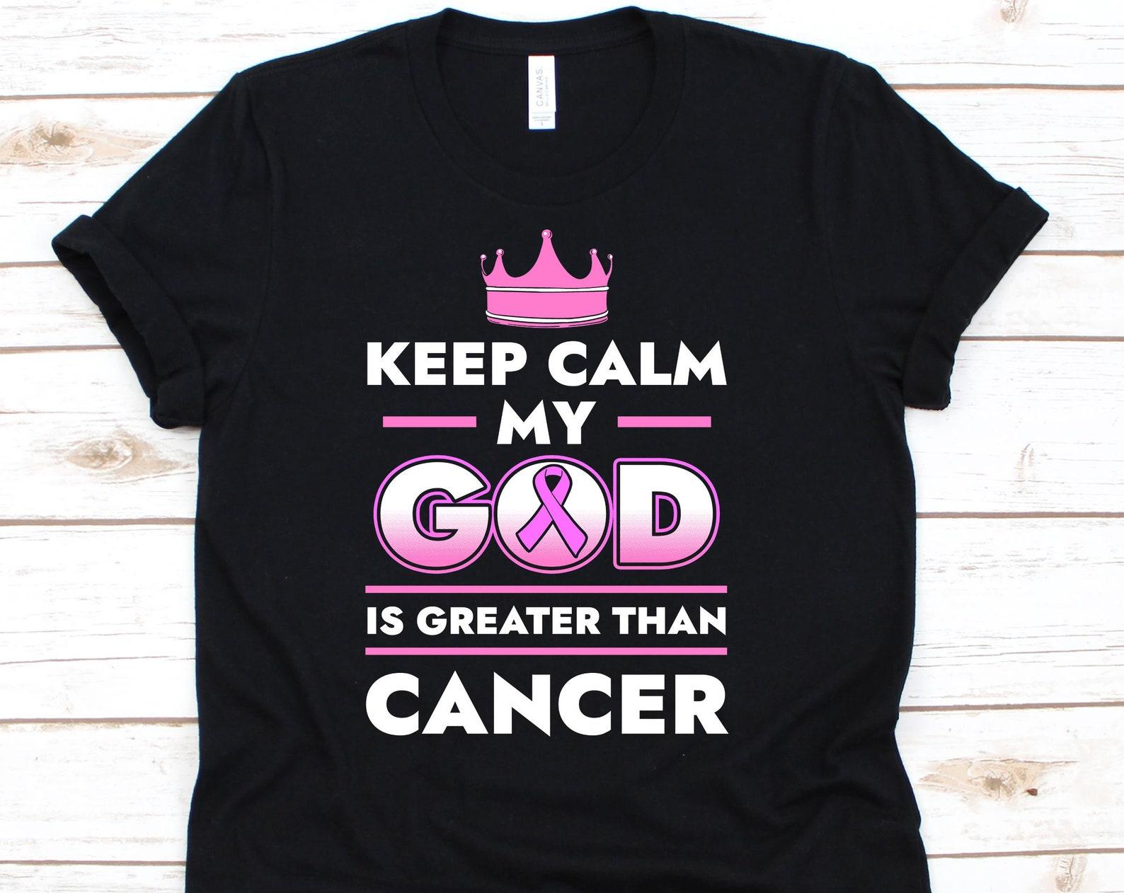Breast Cancer Shirt, God, Faith Shirt, Gods Healing, Breast Cancer, Cancer Awareness, Breast Cancer Shirt, Cancer T-Shirt L