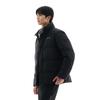 Anta Jachetă de puf pentru bărbați cu guler înalt, cu trei straturi, căldură rapidă, tehnologie cu patru apărări, impermeabilă, rezistentă la vânt, rezistentă la ulei, negru de bază 952547928-1