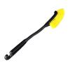 Soft Wheel Brush Compact Short Handle Ergonomic Grip For Deep Tire Rims Cleaning Tool Brake Dust Removal