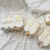 Nordic Ceramic Luminous Train Mini Igloo Luminous Small Ornaments Home Christmas Ornaments New Year Gifts