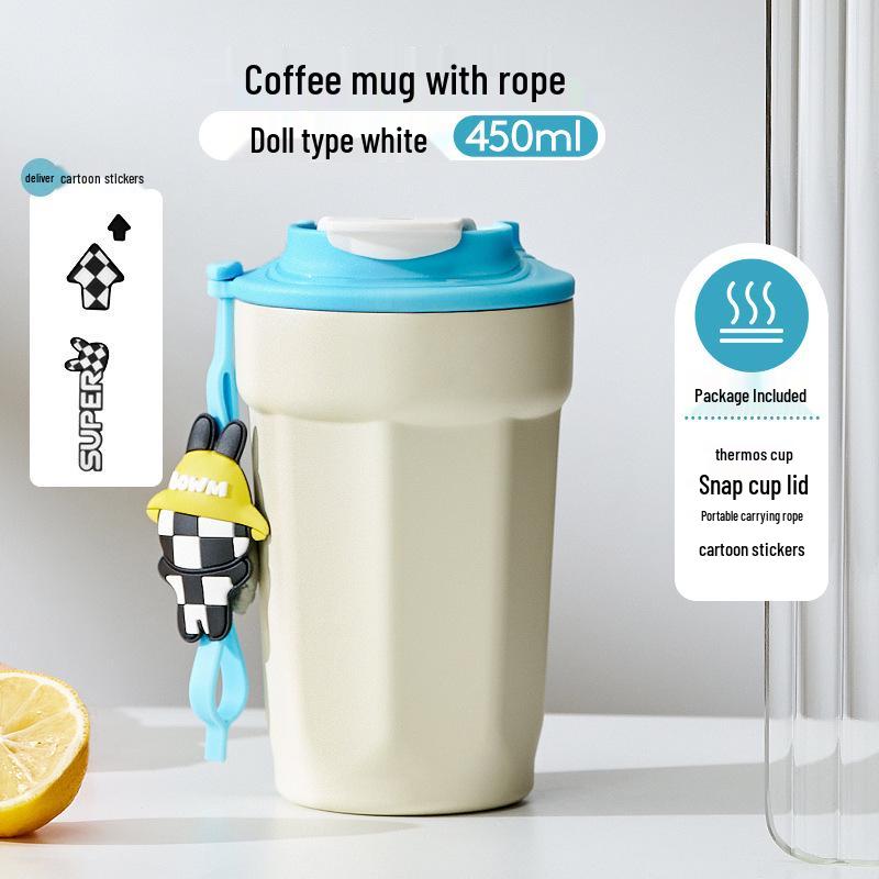 Portable Stainless Steel Travel Coffee Thermos Cup – Customizable Gift