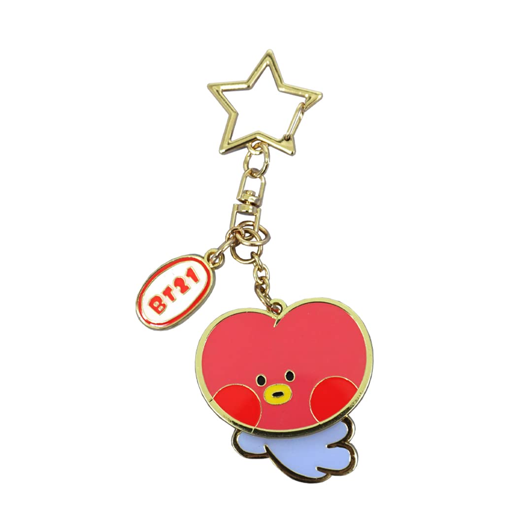 

Solomon Shoji BT21 minini Metal Yurayura Keychain (TATA)