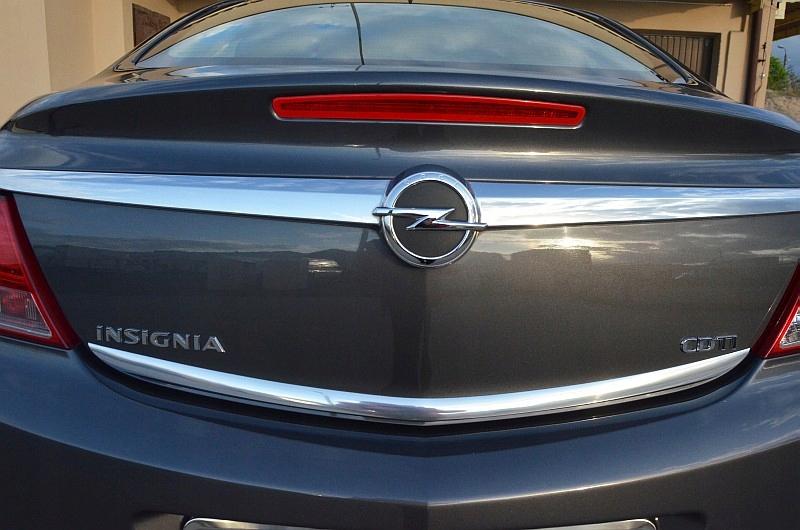Opel Insignia HB - CHROME STRIP on the FLAP Tuning