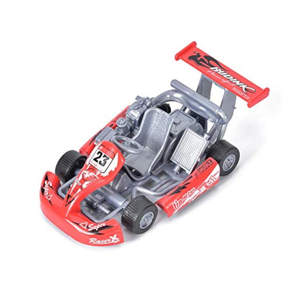 1/32 Scale Kid Model Car Toy, Baby Children Alloy Pull Back Racing Go-Kart Mini Car Vehicles Toys for Toddlers Boys Girls Christmas, New Year Gifts