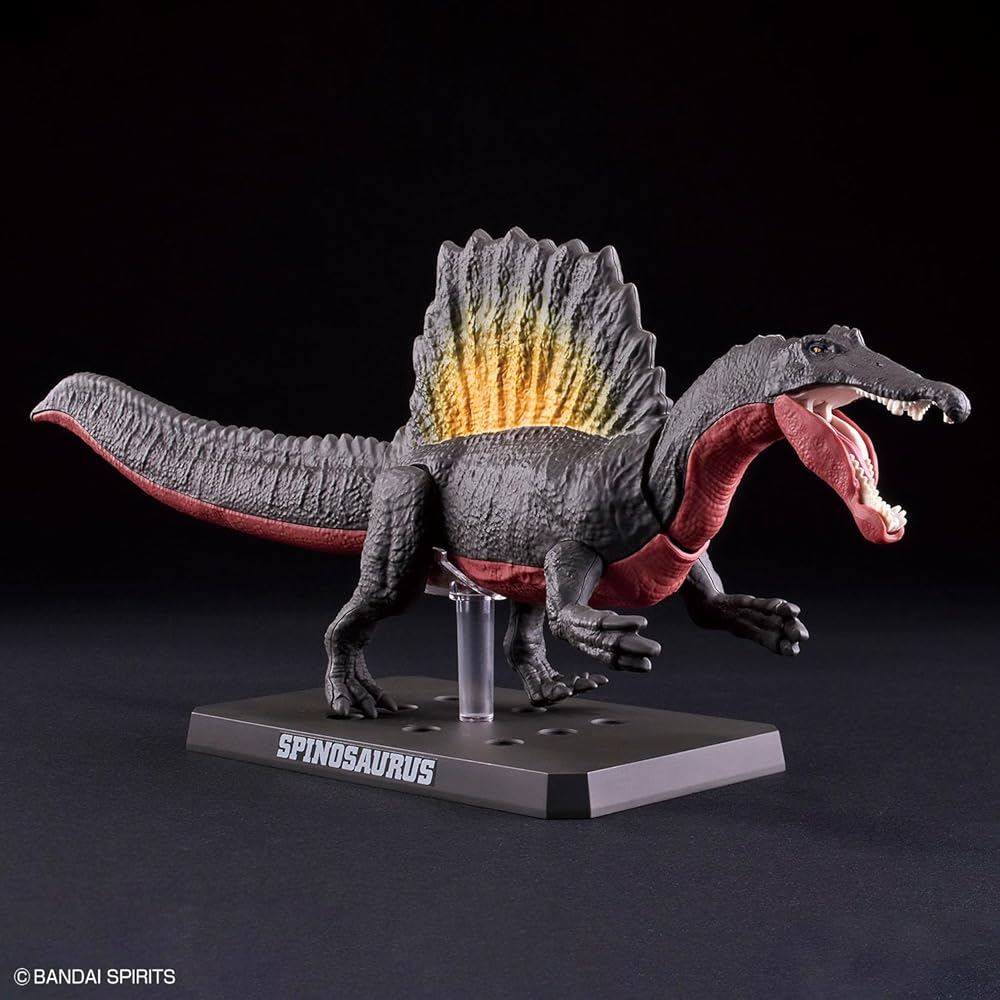 Bandai Spirits Plamosaurus Spinosaurus Color-Coded Plastic Model Kit 1:144 Scale