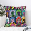 Darias Warhol Square Pillow Covers Polyester Home  Cushion Cover Cute Decor Throw Pillow Case 45*45