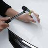25mm Rubber Mallet Hammer FIBREGLASS Shaft Grip Handle DIY Camping Paving Tool