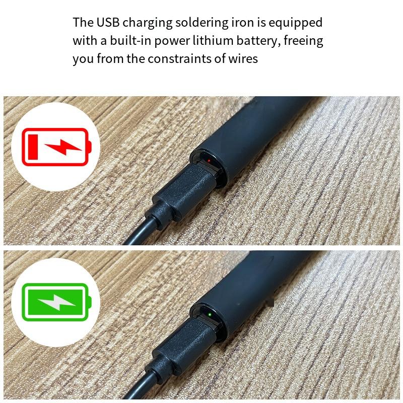 1PC Mini Usb Wireless Soldering Iron 5V Convenient Low Voltage Soldering Pen Household Tools DIY Manual Soldering Iron
