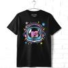 MTV Astronaut Helmet Men's T Shirt Space Galaxy Stars Music Television