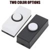 Wiring Door Bells Push Buttons Wall Mounted Doorbell Switches Plastic Hard Wiring Press Button Lighted Doorbell Button