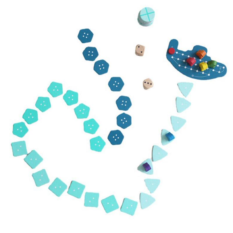 Deep Sea Adventure Board Games Family Party Game Card Fun Card Game Toys Friends Interaction Toy Treasure Hunt Cards Games