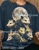 Opossum Possum Screaming Feral Animal Comfort Colors® Tshirt, Full Moon Night Wildlife Tees, Vintage Animal Art Sweater, Tanktop