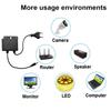 DC12V 2A Adapter Camera Power Supply Waterproof EU Plug Power Adapter AC100V-240V Input Black Camera Charger Outdoor