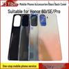 Honor 60 SE/Pro Glass Back Cover Shell - No Logo