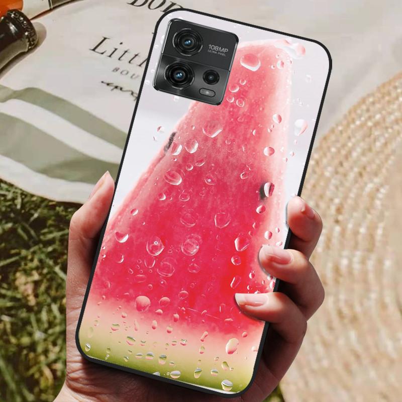 Pro pouzdro Motorola Moto G72 G 72 Nárazuvzdorné pouzdro na telefon Silikonový zadní kryt Nárazník Pro Moto G72 MotoG72 Měkké TPU Ochranná pouzdra
