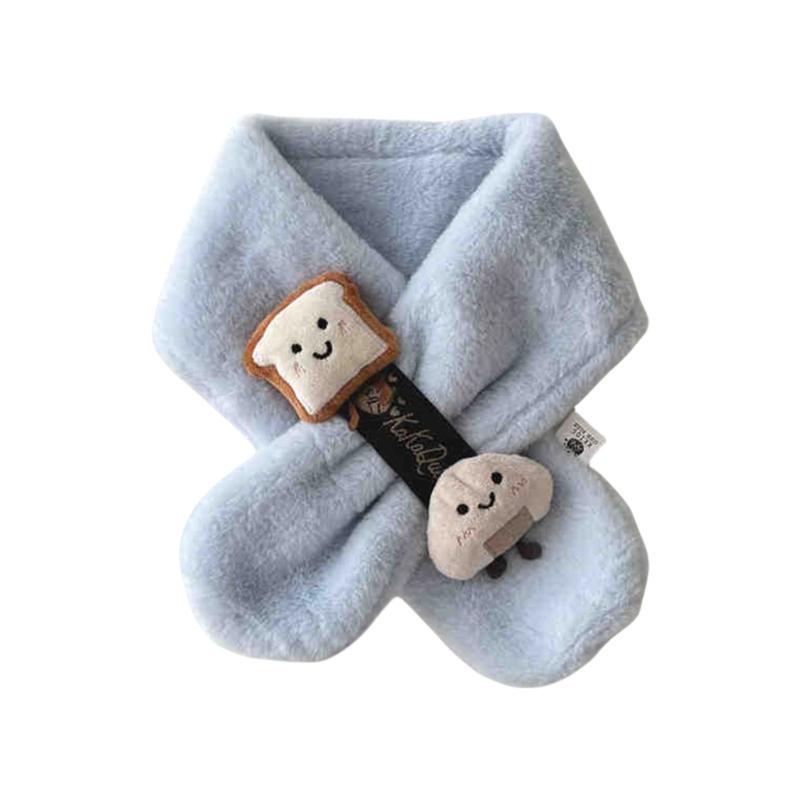 Kleinkind Fleece Nackenwärmer Kinder Plüschschal Baumwollschal für Winter Outdoor-Aktivität Geeignet für Kinder 3 bis 10 Jahre