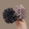 Korean Pleated Crystal Bun Clip for Women - Voluminous Updo Hair Accessory 2026